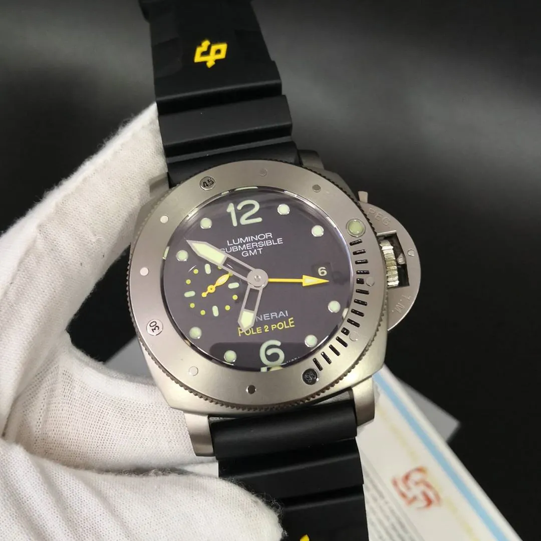 Panerai Luminor Submersible Pole 2 Pole Luxury Store