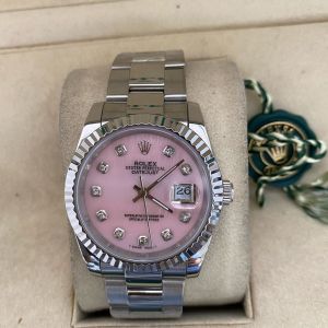 ROLEX DATEJUST – DIAMONDS PRATA