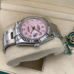 ROLEX DATEJUST – DIAMONDS PRATA