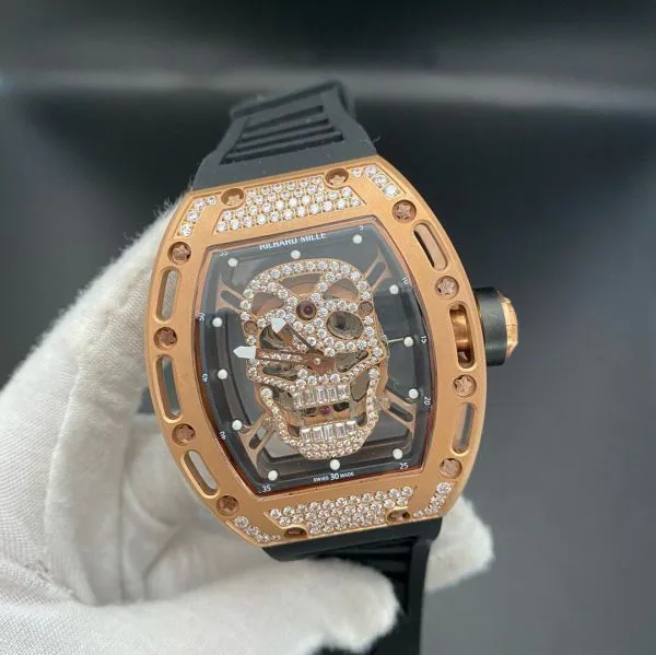 Rel gio Richard Mille RM052 Cravejado