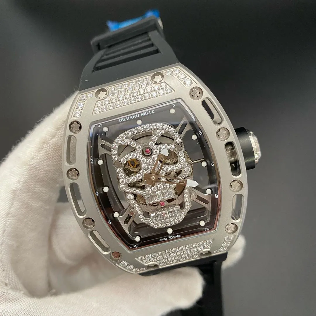 Rel gio Richard Mille RM052 Cravejado