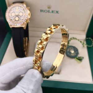 PULSEIRA ROLEX DOURADA