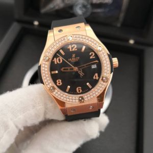 Relógio Hublot – Big Bang Preto Cravejado II