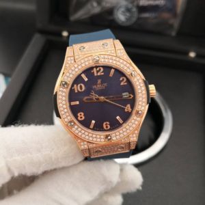 Relógio Hublot – Big Bang Azul Cravejado II