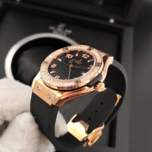 Relógio Hublot – Big Bang Preto Cravejado