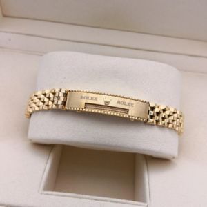 PULSEIRA ROLEX DOURADA