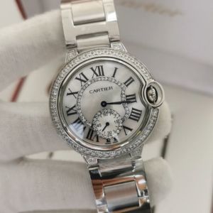 Relógio Cartier Ballon Bleu Pedras