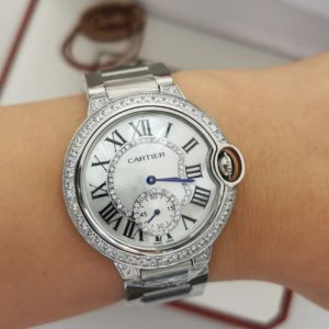 Relógio Cartier Ballon Bleu Pedras