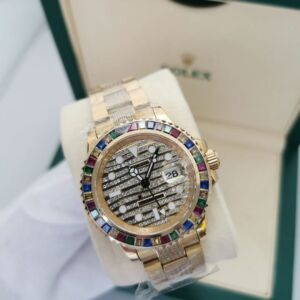 RELÓGIO ROLEX OYSTER – MASTER II Cravejado