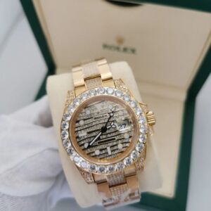 RELÓGIO ROLEX OYSTER – MASTER II Cravejado