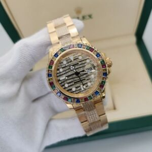 RELÓGIO ROLEX OYSTER – MASTER II Cravejado