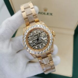 RELÓGIO ROLEX OYSTER – MASTER II Cravejado